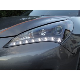 Hyundai Genesis 09- Devil Eyes Scheinwerfer chrom 2