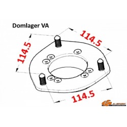 K-Sport Gewindefahrwerk Street Toyota Camry 01-06 VA 114.5mm 2
