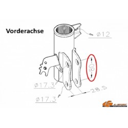 K-Sport Gewindefahrwerk Street Toyota Camry ab 17 VA 80mm 2