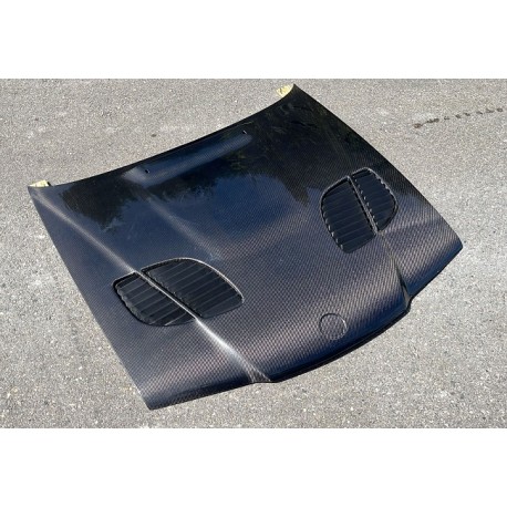 GTR Carbon Motorhaube BMW 3er E36 Coupe optional mit CH-Gutachten