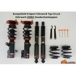 K-Sport Gewindefahrwerk Circuit Seat Leon 1P 05-12 VA ø55mm
