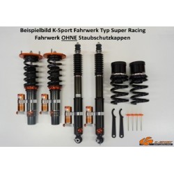 K-Sport Gewindefahrwerk Super Racing Seat Leon 1P 05-12 VA ø50mm