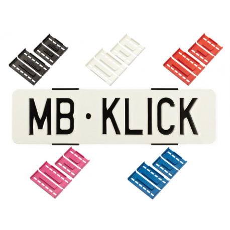 MB KLICK 2.0 Nummernschildhalter Langformat