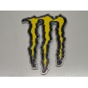 Monster Energy Emblem gelb
