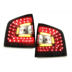 LED Rückleuchten Schwarz Skoda Octavia II Kombi 2