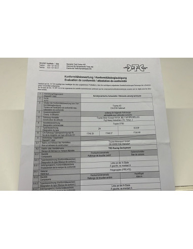 TRD Frontlippe ABS Toyota GT 86 -2016