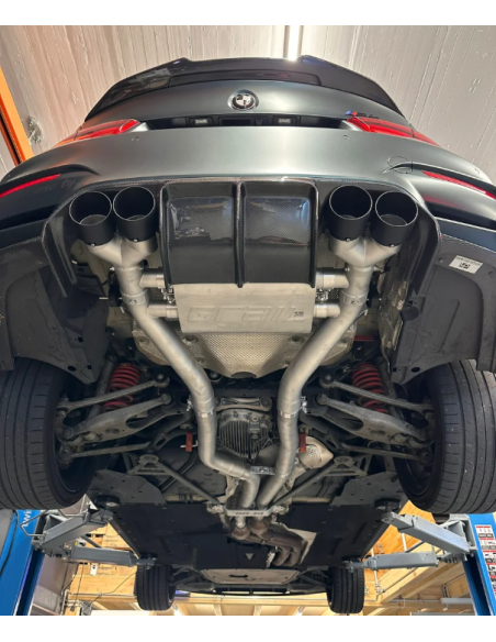 Grail Klappenauspuff-Anlage BMW M4 F82 + Comp. & CS inkl. CH-Gutachten