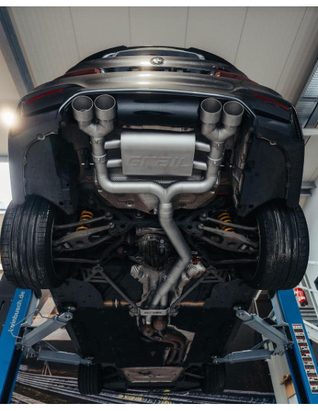 Grail Klappenauspuff-Anlage 3.5 Zoll BMW M4 F82 + Comp. & CS