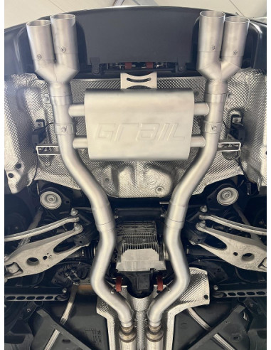Grail Klappenauspuff-Anlage BMW M3 E90 E92 E93 inkl. CH-Gutachten