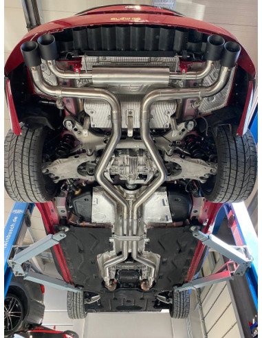 Grail Klappenauspuff-Anlage Alfa Romeo Giulia Quadrifoglio inkl. CH-Gutachten