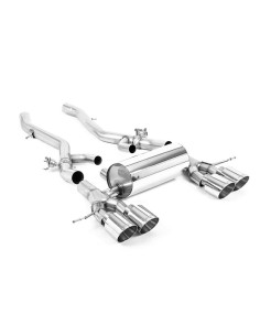 Milltek Klappenauspuff-Anlage BMW M3 G80/81 inkl. CH-Gutachten