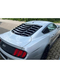 Louvers Lambo Style ABS schwarz Glanz Ford Mustang 2014- 2