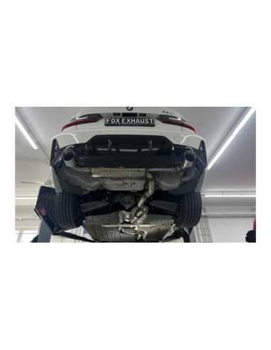 FOX Duplex Sportauspuff BMW 330i G20 inkl. CH-Gutachten