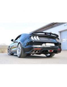 FOX Duplex Sportauspuff Ford Mustang 5.0 V8 GT ASR inkl. CH-Gutachten