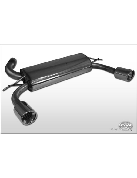 FOX Duplex Sportauspuff Ford Focus RS MK2