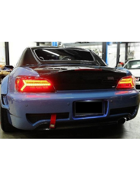 LED Rückleuchten sequentiell New Audi Style schwarz Honda S2000 AP1