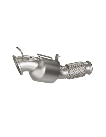 HJS Downpipe mit Sport-Kat. BMW F22/23. Mit CH-Genehmigung