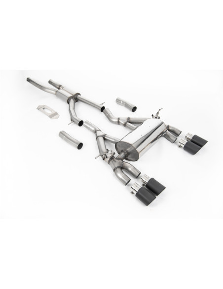 Milltek Sportauspuffanlage Carbon BMW M4 F82/F82 + LCI inkl. CH-Gutachten