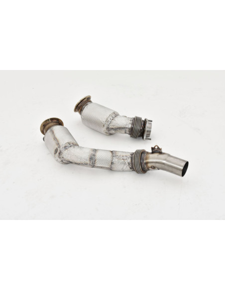 65mm Downpipe mit HJS Sport-Kat. Edelstahl