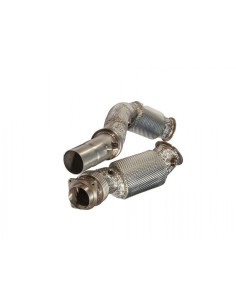 HJS Downpipe 200 Zellen Sport-Kat BMW M3 F80 M4 F82/83 inkl. CH-Gutachten
