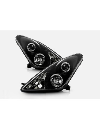 Scheinwerfer Angel Eyes Schwarz Toyota Celica...