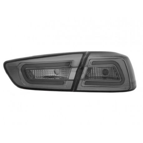 Heckleuchten NEW LED Audi Style schwarz smoke Mitsubishi EVO 10