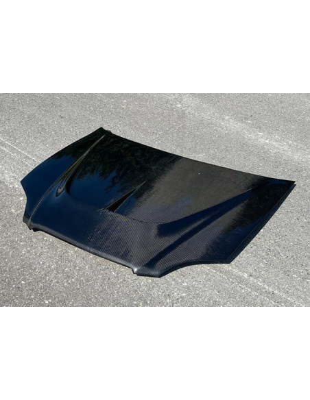 Carbon Motorhaube Civic 1996-1998 mit Luftschlitz