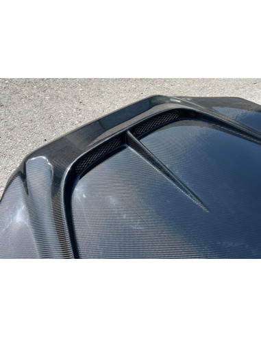 Carbon Motorhaube Civic 1996-1998 mit Luftschlitz