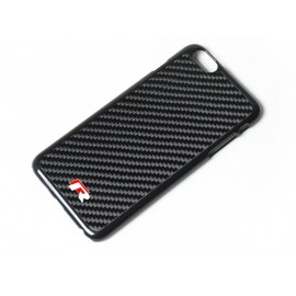 Iphone 6 echt Carbon Cover mit VW R-Line Logo
