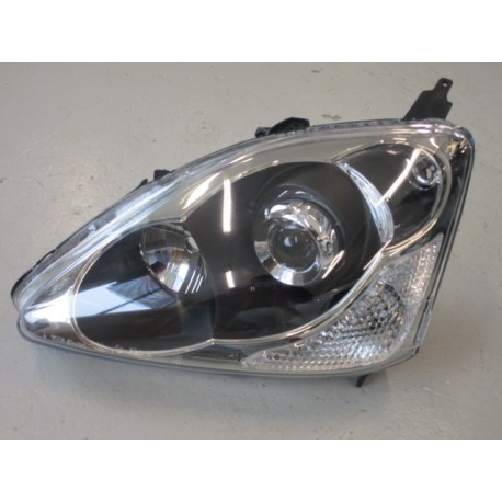 Honda Civic Jg. 2001-2006 Frontscheinwerfer schwarz 