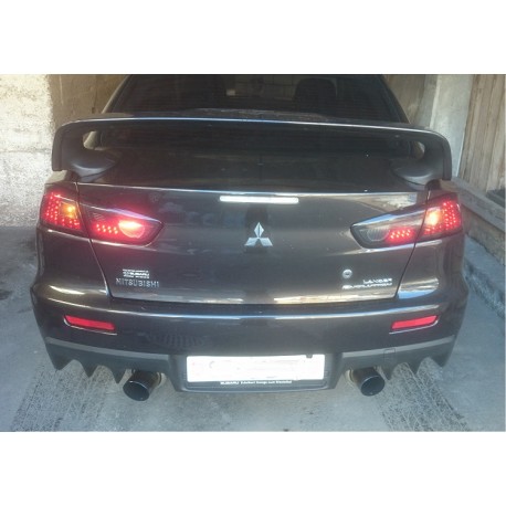 Heckleuchten LED schwarz-smoke Mitsubishi EVO 10