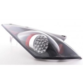 Nissan 350Z LED Heckleuchten Klarglas schwarz
