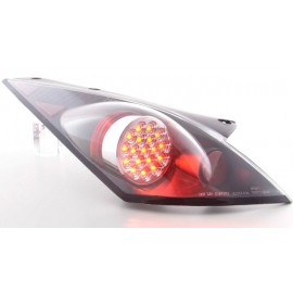 Nissan 350Z LED Heckleuchten Klarglas schwarz 2