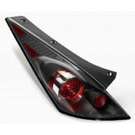 Nissan 350Z LED Heckleuchten Klarglas schwarz