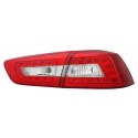 LED Heckleuchten Audi Style rot chrom Mitsubishi EVO 10
