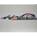 Beschriftung 2x HKS