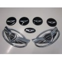Emblem Hyundai Genesis Set Chrom