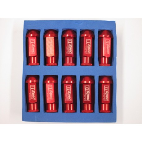 D1 Spec Radmuttern Rot