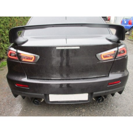 Heckleuchten NEW LED Audi Style schwarz smoke Mitsubishi EVO 10