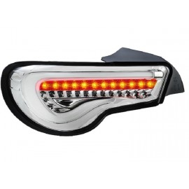Heckleuchten LED Sequentiell Toyota GT86 chrom