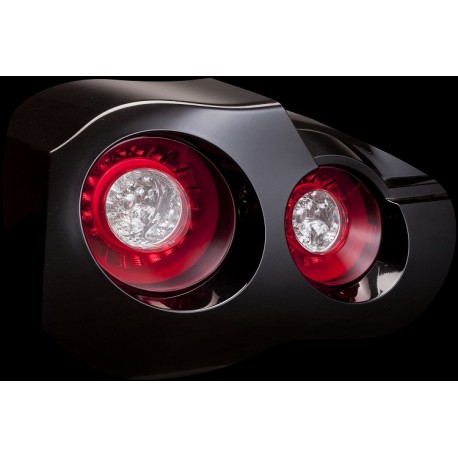 LED Rückleuchten Rot-Chrom Nissan GT-R R35