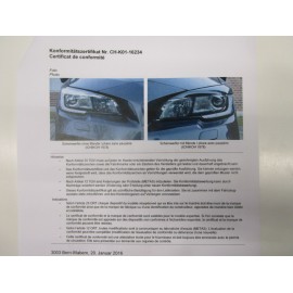Scheinwerferblenden GFK Subaru Impreza 2014- 2