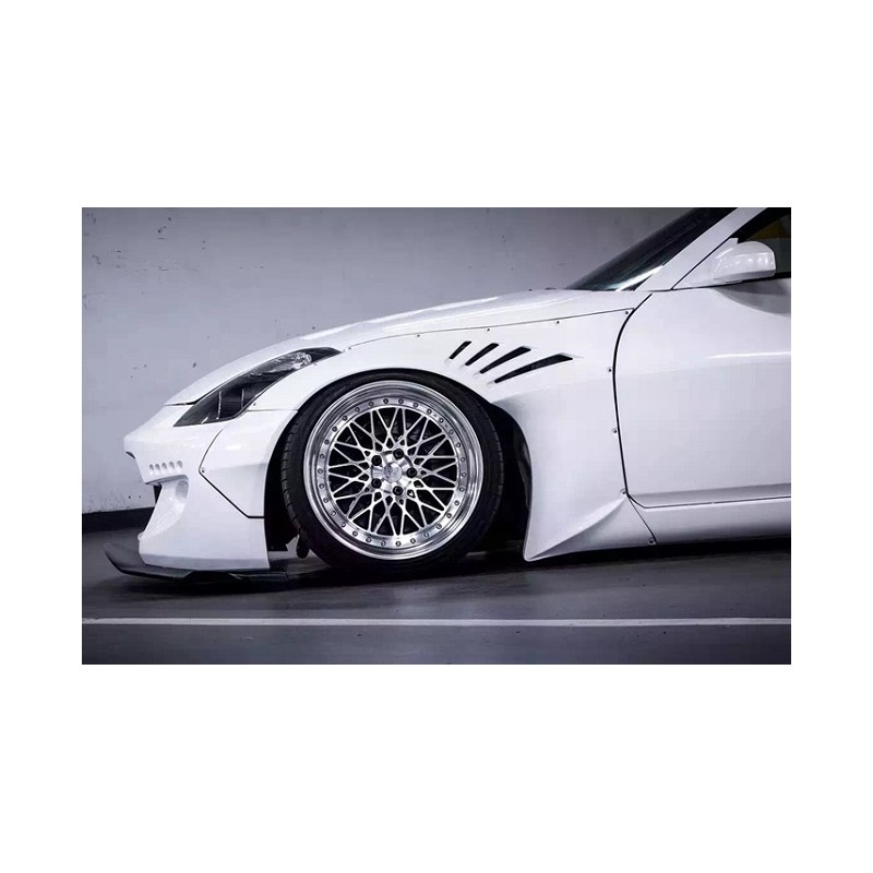 Rocket Bunny Front Fender GFK Nissan 350Z DTC Tuning Body Kit Gutachten