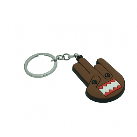 Schlüsselanhänger Domo Kun Gummi