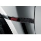 STI Kotflügel Seiten Embleme schwarz/rot Subaru Impreza STI 2007-2014