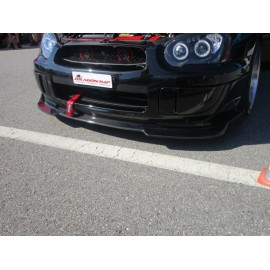 Carbon JG Frontspoilerlippe Subaru Impreza STI 2003-2005 2