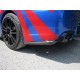 Carbon Lippen Stange hinten Subaru Impreza WRX STI 2011-