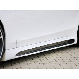 Rieger Seitenschweller Einsätze Carbon Audi A4 B8 09-11