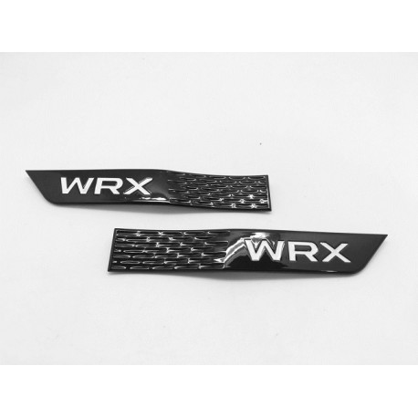 WRX Seiten Embleme Schwarz Subaru Impreza STI 2014-