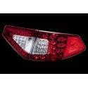 LED Rückleuchten rot-chrom Subaru Impreza WRX STI Hatchback 08-11